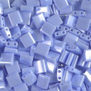 Miyuki tila 5x5mm beads - Opaque light periwinkle luster TL-446